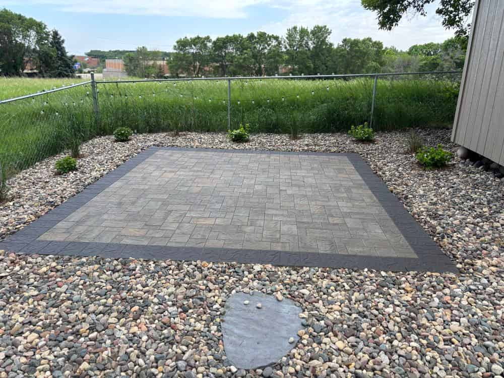 Paver Patio Installation image