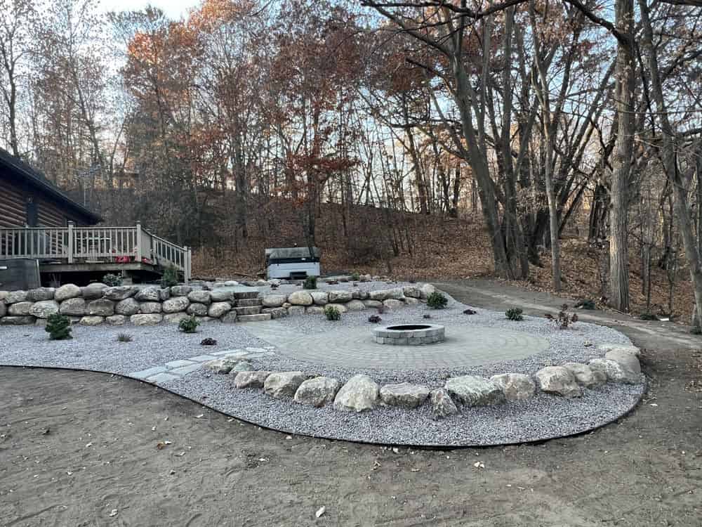 Fire Pit Installation image